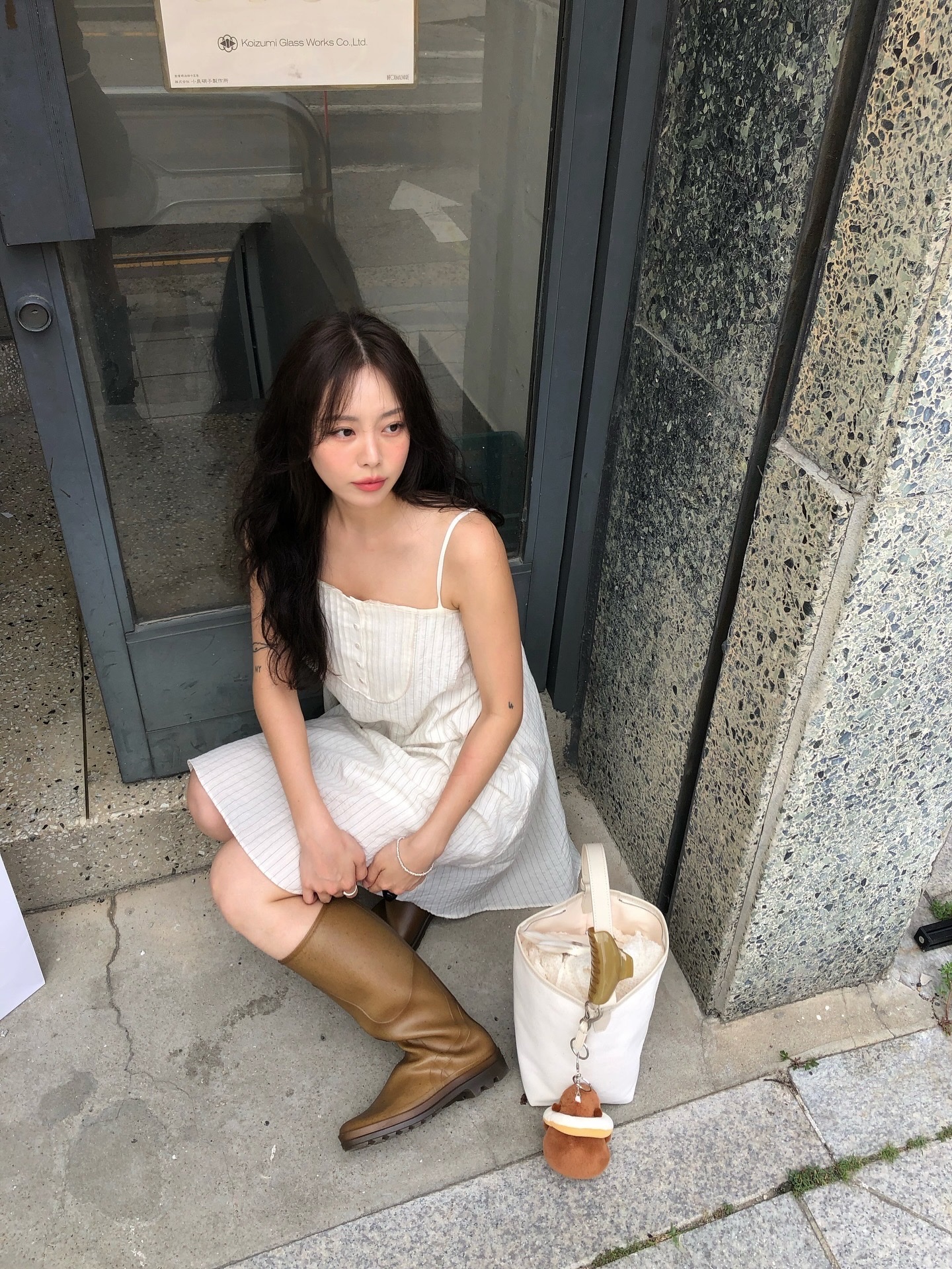 Plasticana Women Kapitana Long Boot Chanvre - 25SS 착용 스타일 - 1
