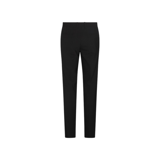 OMCO020F23FAB0011010 Off-White Straight Tailored Pants Black