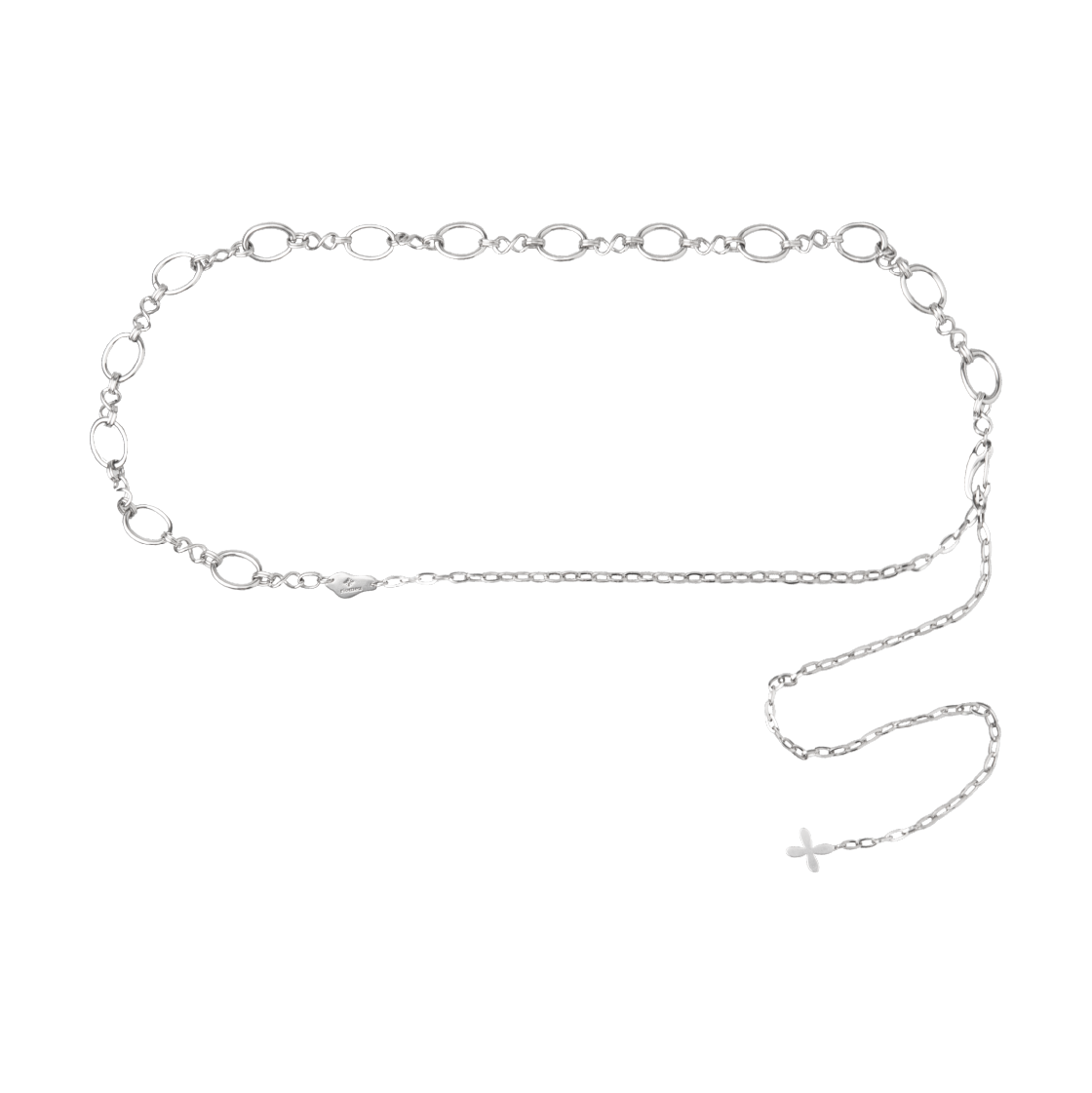 리오므 시그니처 레이어드 웨이스트 체인 벨트