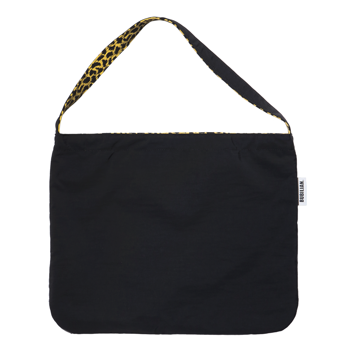 버빌리안 시오 리버서블 에코백 숏옐로우호피&블랙(Bubilian Seio Reversible Eco Bag Shortyellow leopard print&Black) - 3