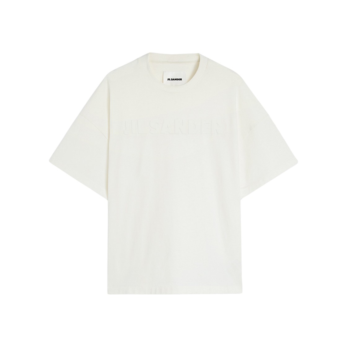 질 샌더 로고 티셔츠 포슬린(Jil Sander Logo T-Shirt Porcelain)