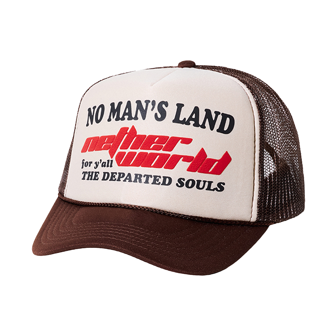 네더월드 노바디 트러커 메쉬캡 브라운(Netherworld Nobody's Trucker Hat Brown)