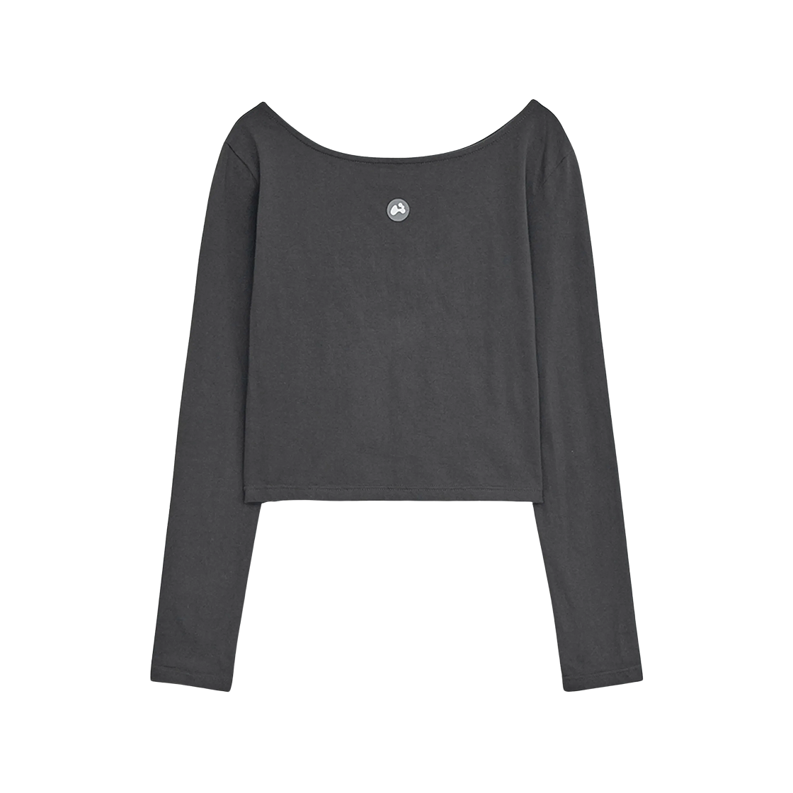 (W) 허그유어스킨 엔젤 윙 탑 차콜((W) hugyourskin Angel Wing Top Charcoal) - 2