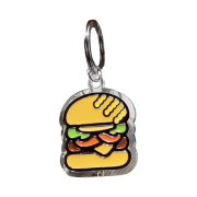 Human Made x Shake Shack Burger Keyring Beige