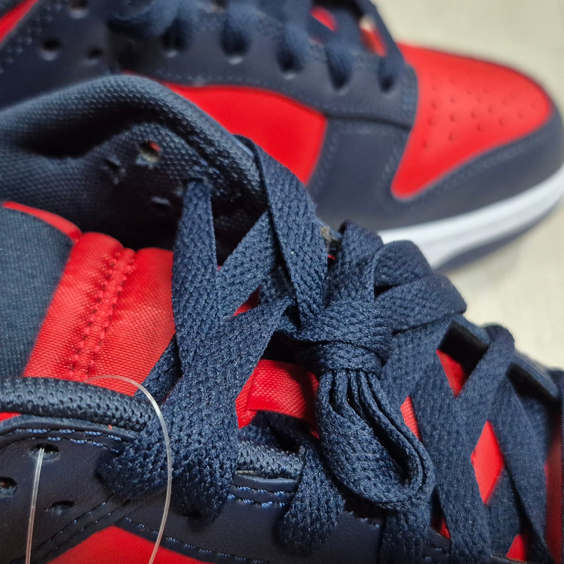 Nike Dunk Low Retro University Red White 착용 스타일