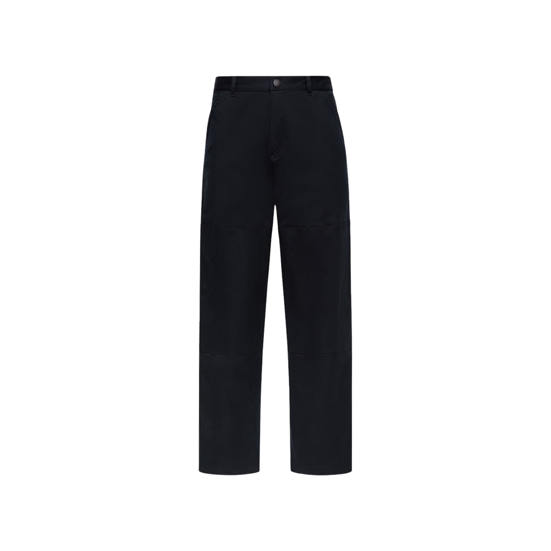 K2-091-2A00003-598R1-742 Moncler Cotton Gabardine Trousers Navy Blue - 25FW