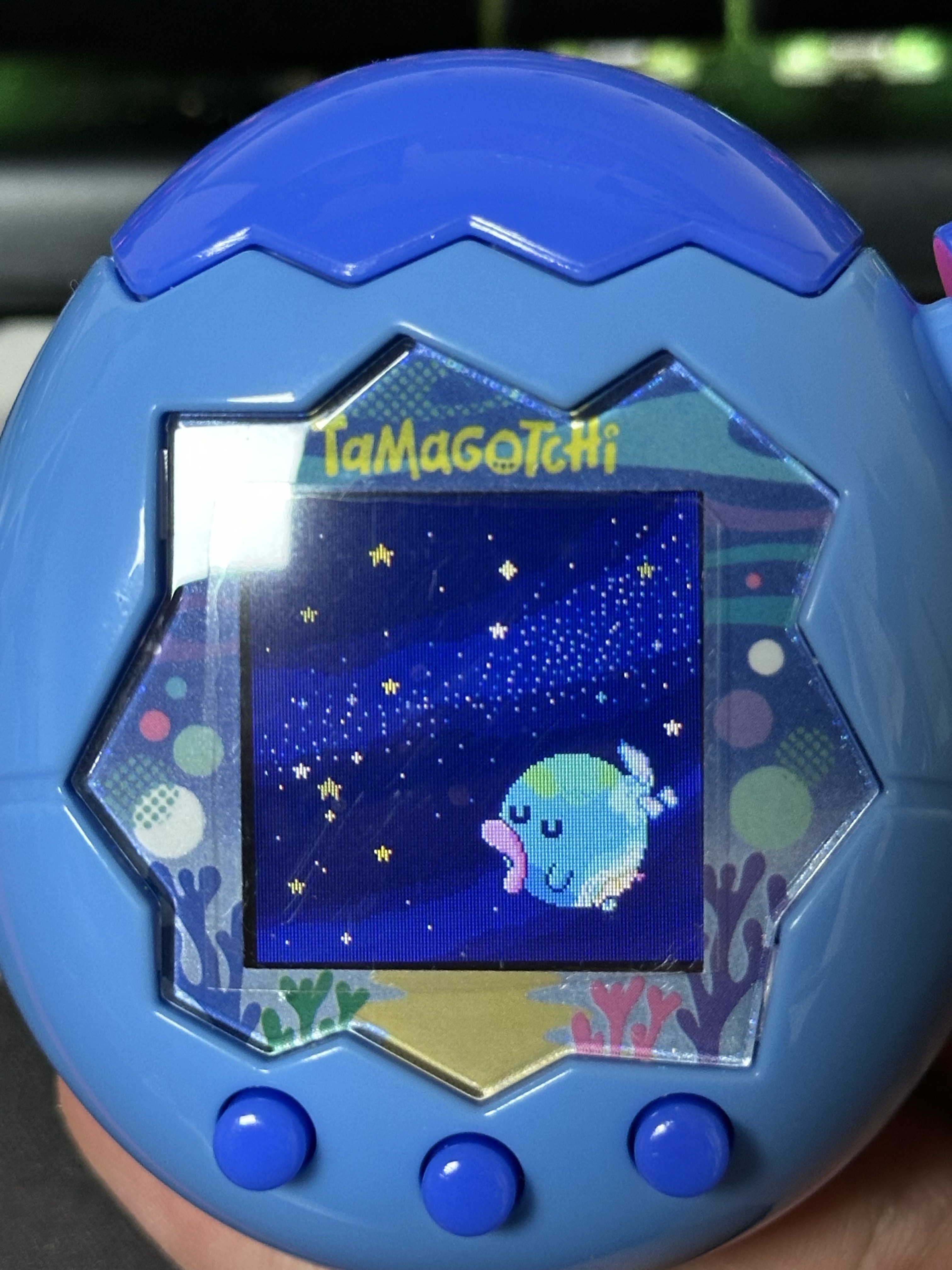 Tamagotchi Paradise Blue Water, Tamagotchi Paradise Purple Sky 착용 스타일 - 1