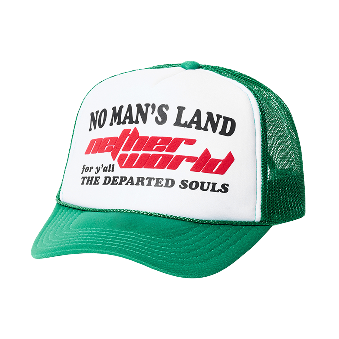 NTW-28 Netherworld Nobody's Trucker Hat Green