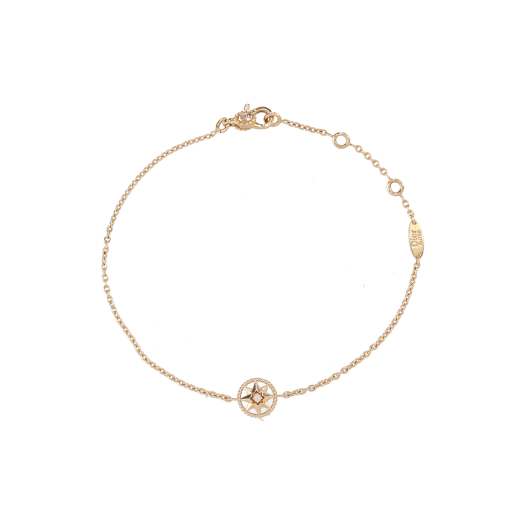 ITOECFJB53N8 Dior Rose Des Vents Bracelet 18K Yellow Gold Diamond