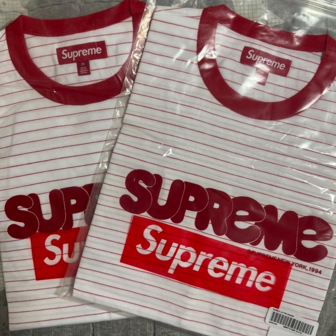 Supreme Bubble S/S Top White - 25SS 착용 스타일