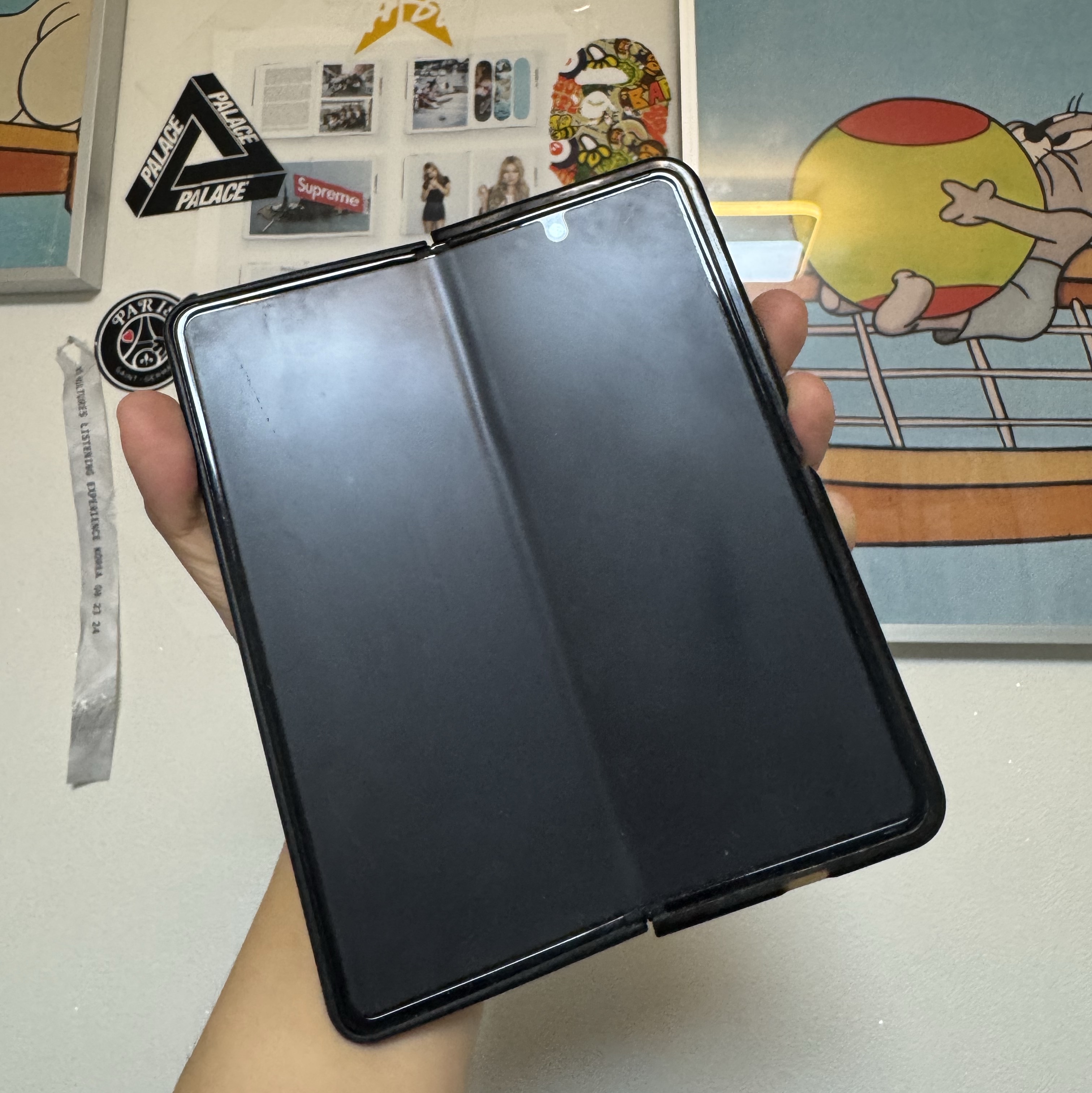 Samsung Galaxy Z Fold SE 512GB Black Shadow (Korean Ver.) 착용 스타일