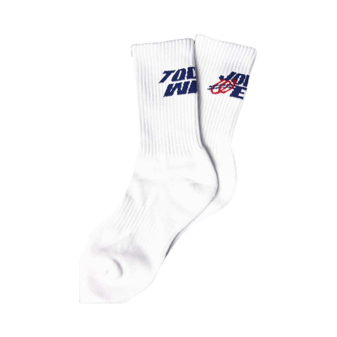 W251ACC99-WHT WEIRD WORLD Today Was Jonna Weird Socks White