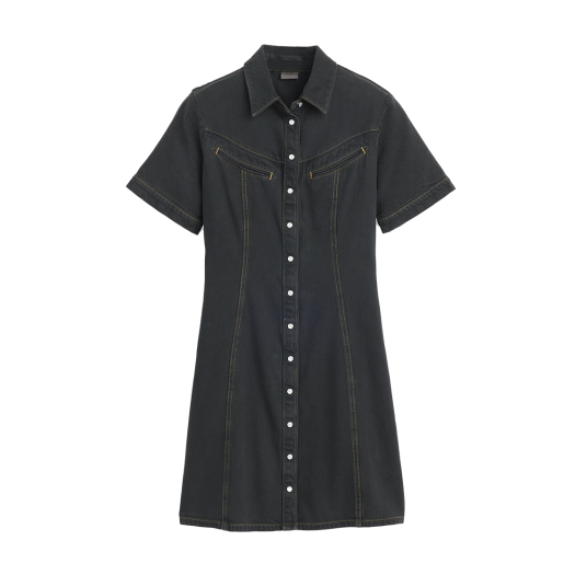 001HR-0002 Levi's Women Rinoa Denim Dress Black
