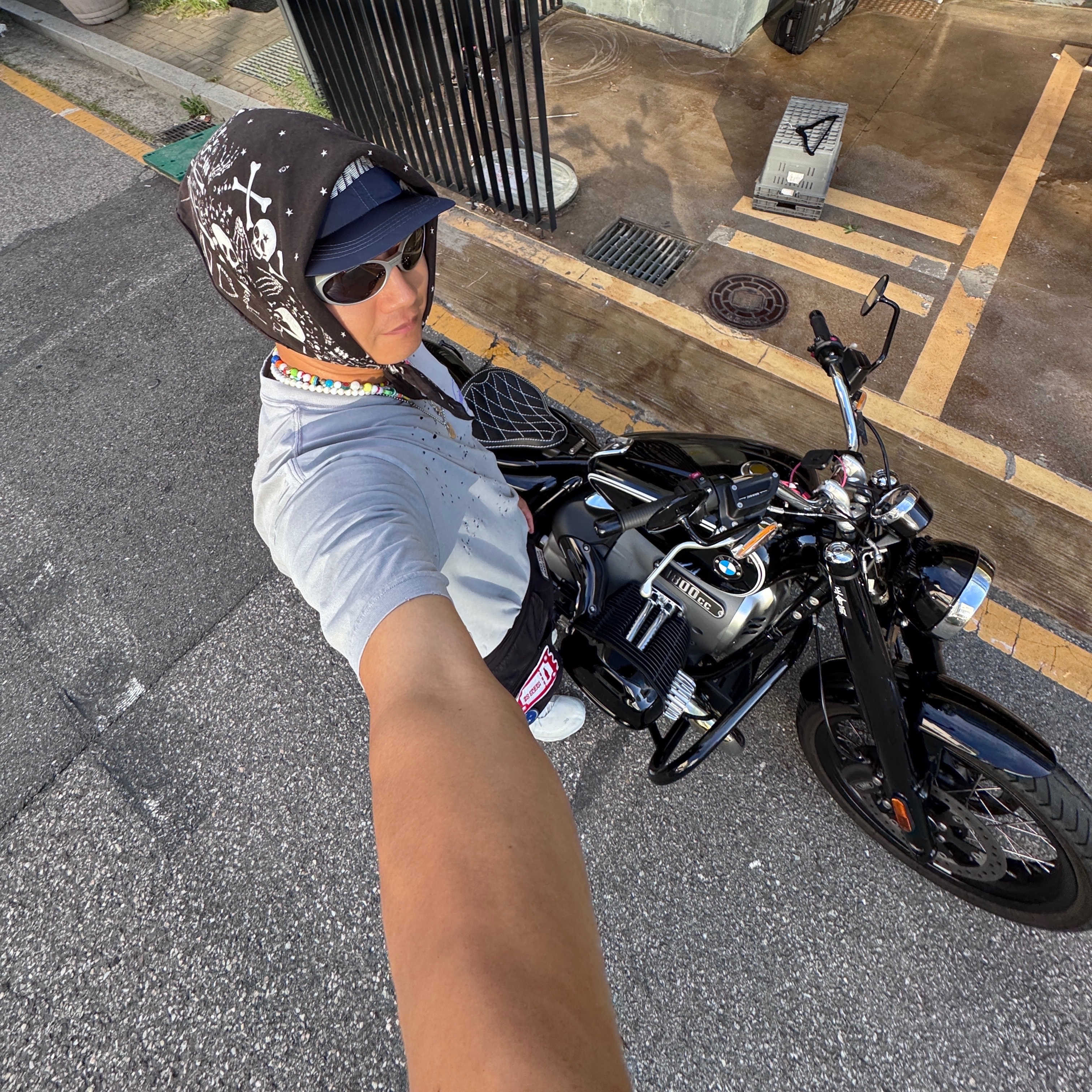 Oakley Eye Jacket Redux Silver Frame Prizm Black Polarized Lenses High Bridge Fit, Nike Zoom Pegasus Turbo Next Nature Pure Platinum 착용 스타일 - 6