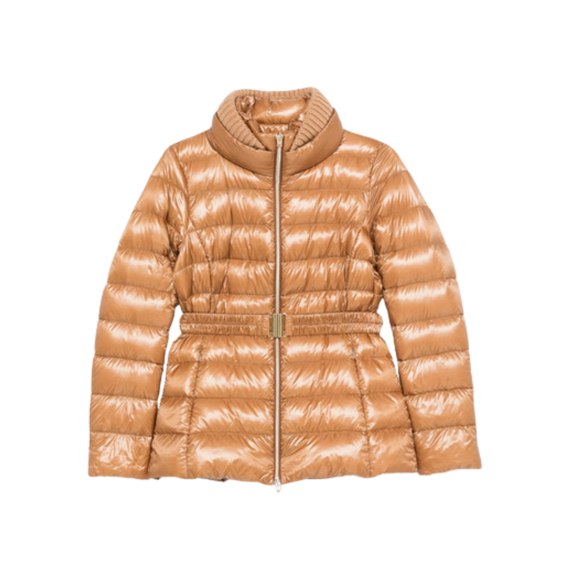 (W) 에르노 클라우디아 다운 패딩 카멜((W) Herno Claudia Down Padded Camel)