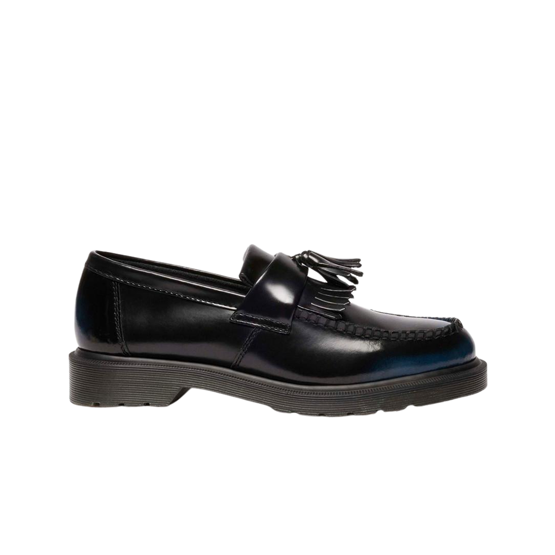 닥터마틴 아드리안 태슬 아카디아 럽 오프 레더 로퍼 네이비(Dr. Martens Adrian Tassel Arcadia Rub Off Leather Loafers Navy) - 1