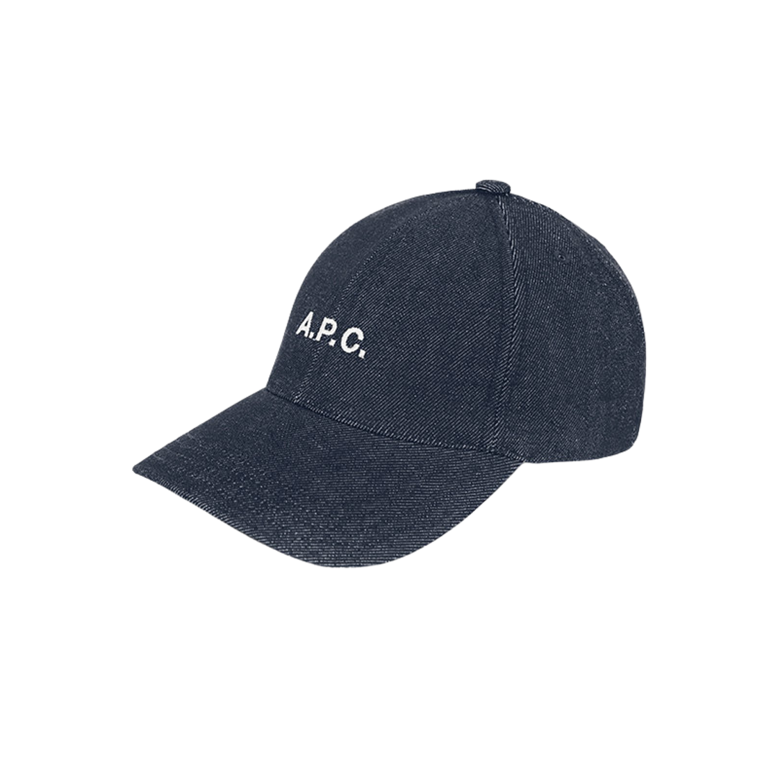 COHIZ-M24069-IAI A.P.C. Charlie Logo Cap Indigo