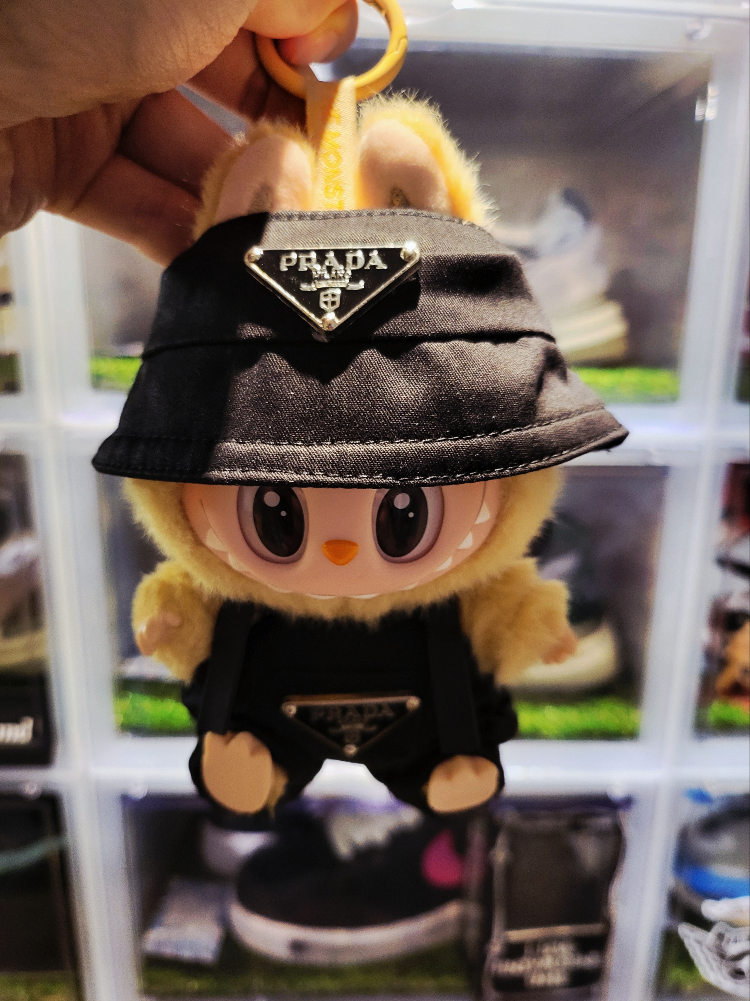 Pop Mart Labubu Let's Play Together Doll Series Baba Keyring (Opened Case) 착용 스타일 - 2