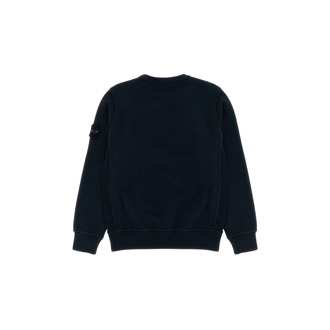(키즈) 스톤 아일랜드 6100001 와펜 패치 스웨트셔츠 블랙 - 25FW((Kids) Stone Island 6100001 Wappen Patch Sweatshirt Black - 25FW) - 2
