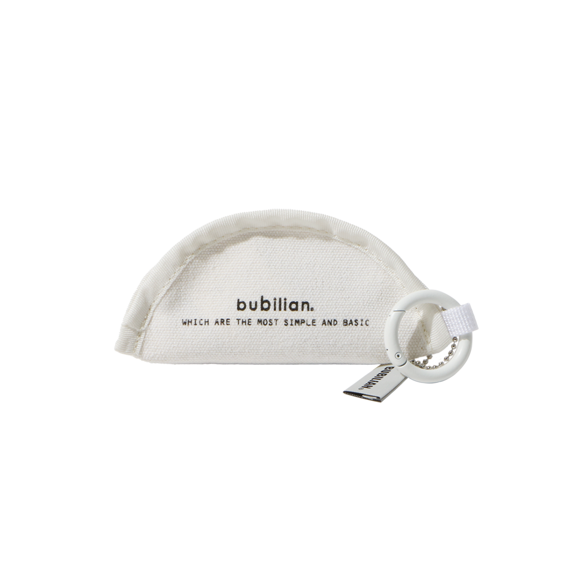 버빌리안 손만두 파우치 키링 크림(Bubilian Mandu Pouch Keyring Cream) - 3