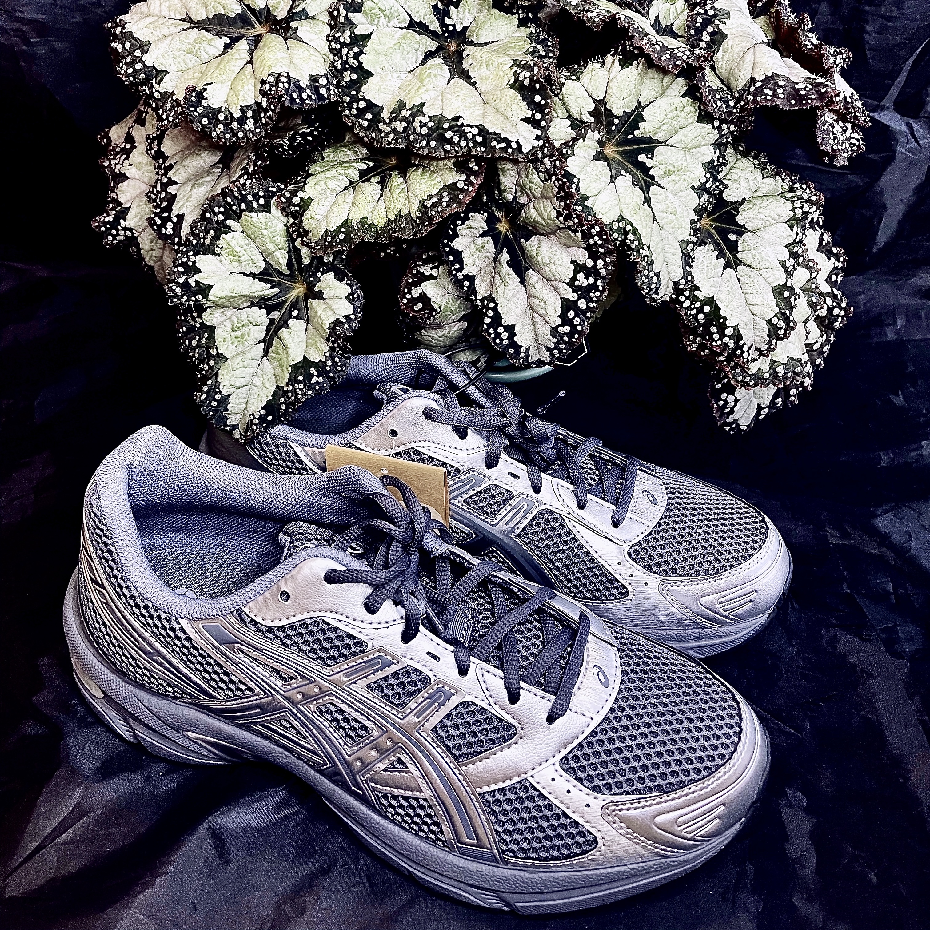 Asics Gel-1130 Steel Grey Pure Silver 착용 스타일 - 1
