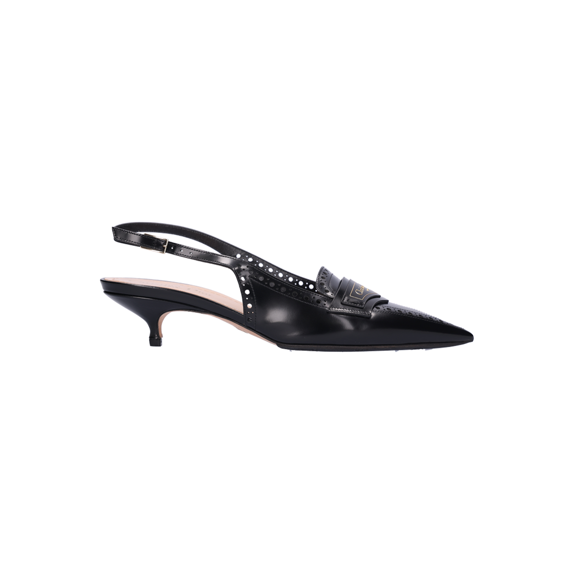 ITCJAMQQJVC3 Dior Dior Bow Slingback Pumps Black 38