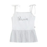 (W) hugyourskin Babydoll Korilakkuma Sleeveless White