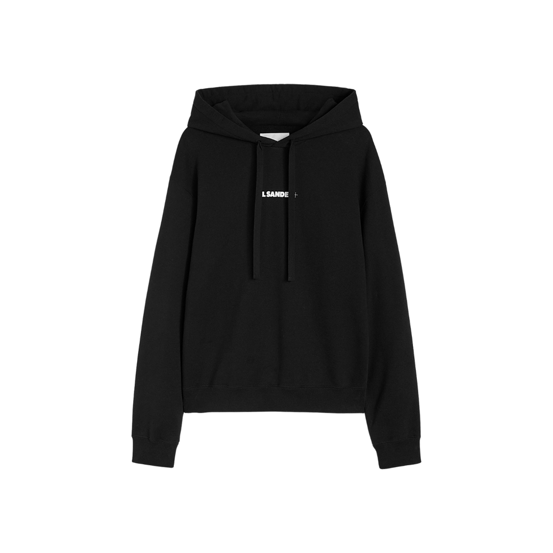 J47GU0129-J20039-001 Jil Sander Logo Sweatshirt Black