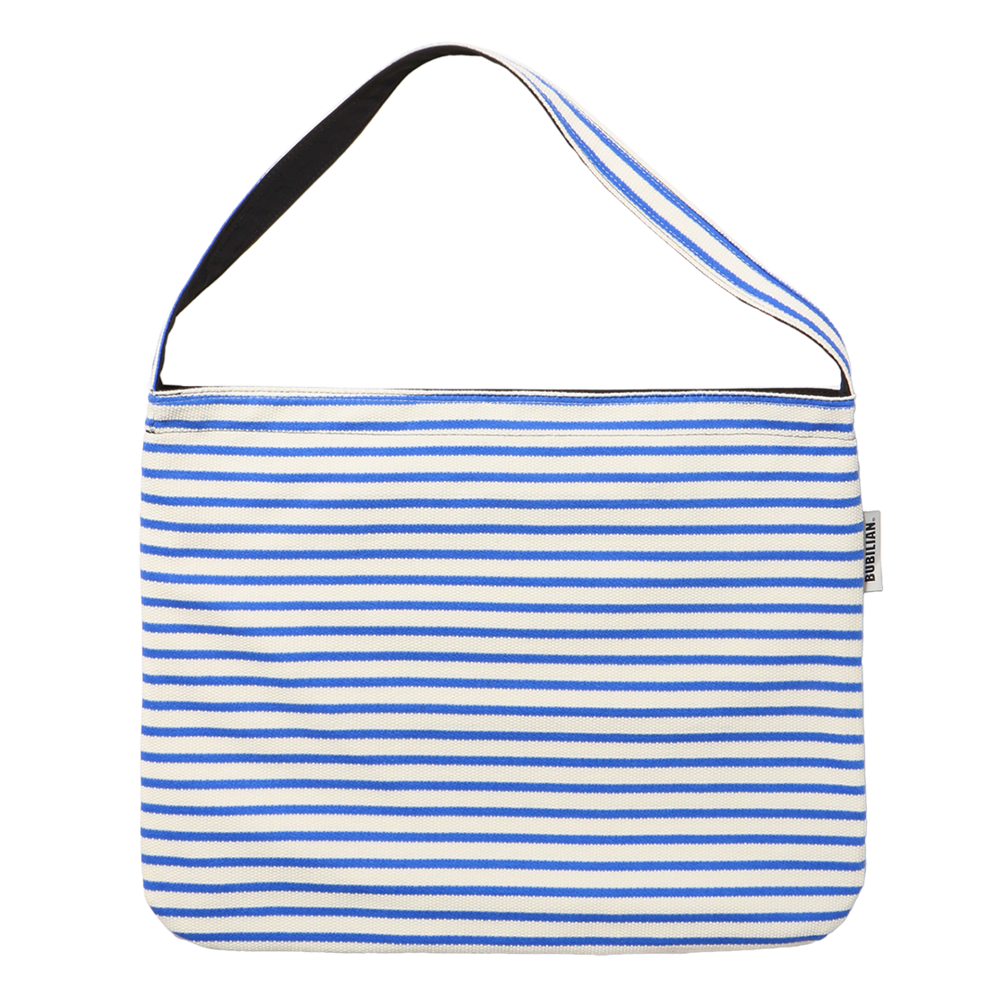 버빌리안 시오 리버서블 에코백 블루스트라이프&블랙(Bubilian Seio Reversible Eco Bag Bluestripe&Black) - 5