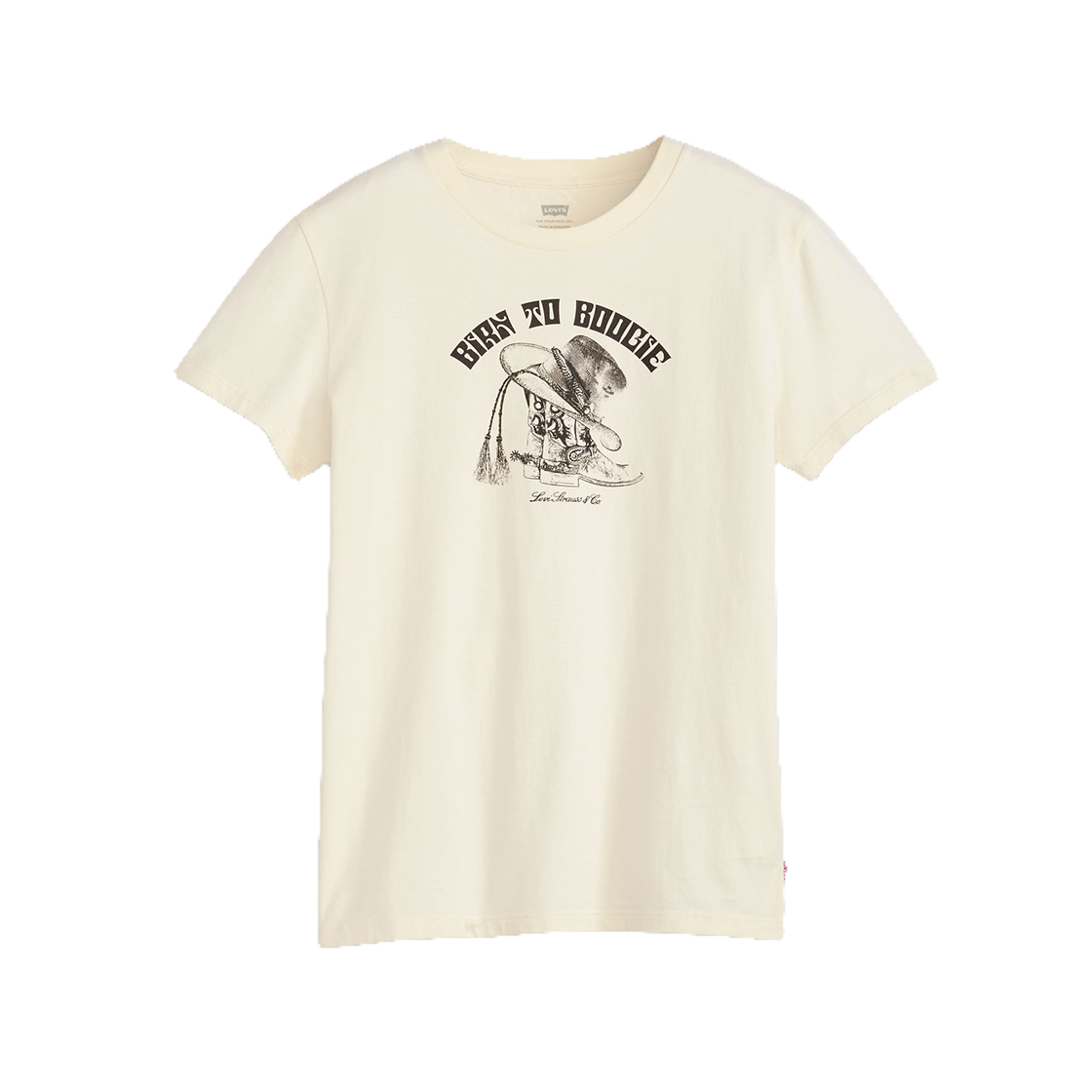 17369-3311 Levi's Women Logo Perfect T-Shirt White