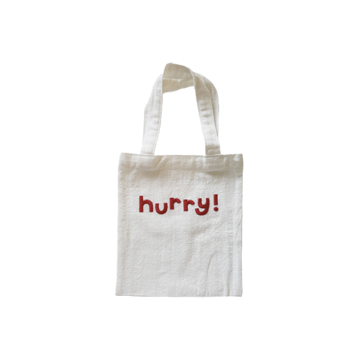 EBH_0 Vegetable Flower Studio Hurry! Eco bag