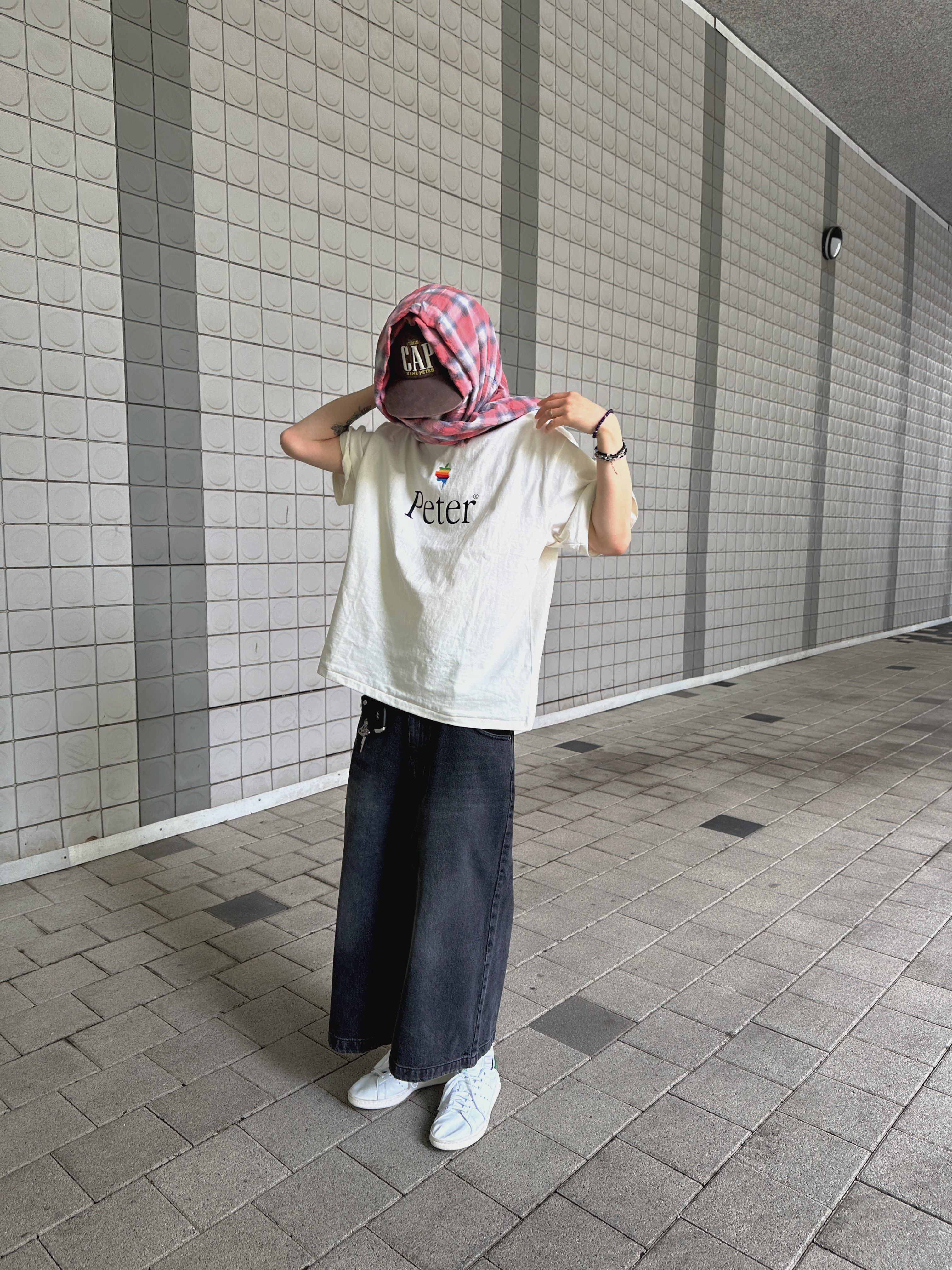[더블적립]Farfromwhat Far Flannel Shirts 05 착용 스타일 - 1