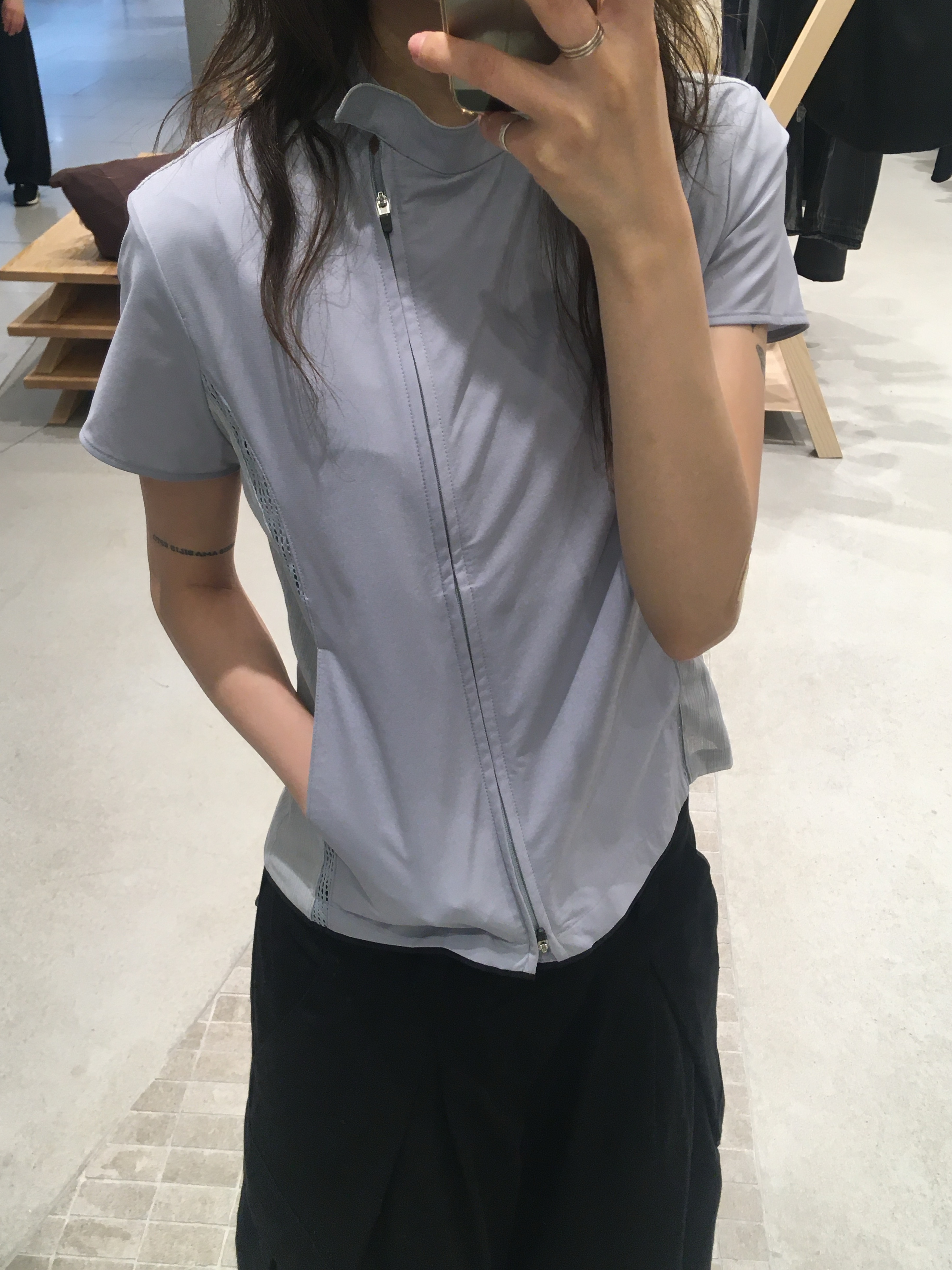 Sansan Gear Capri Pants Black - 25SS 착용 스타일