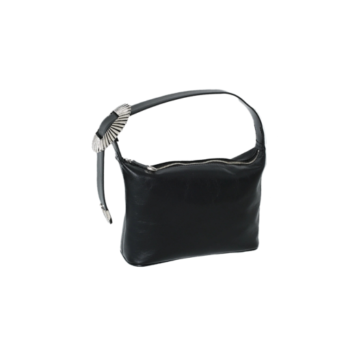 KM5DBGCTO19BK Toga Too Leather Mini Bag Black - 25FW