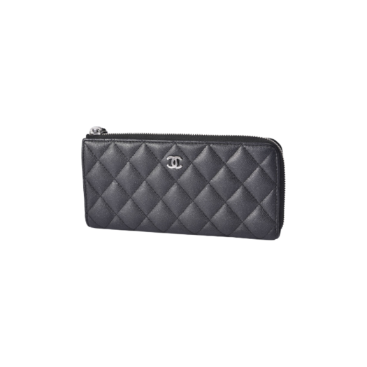 IT6PRMQQ53HA Chanel Caviar Zipped Long Wallet