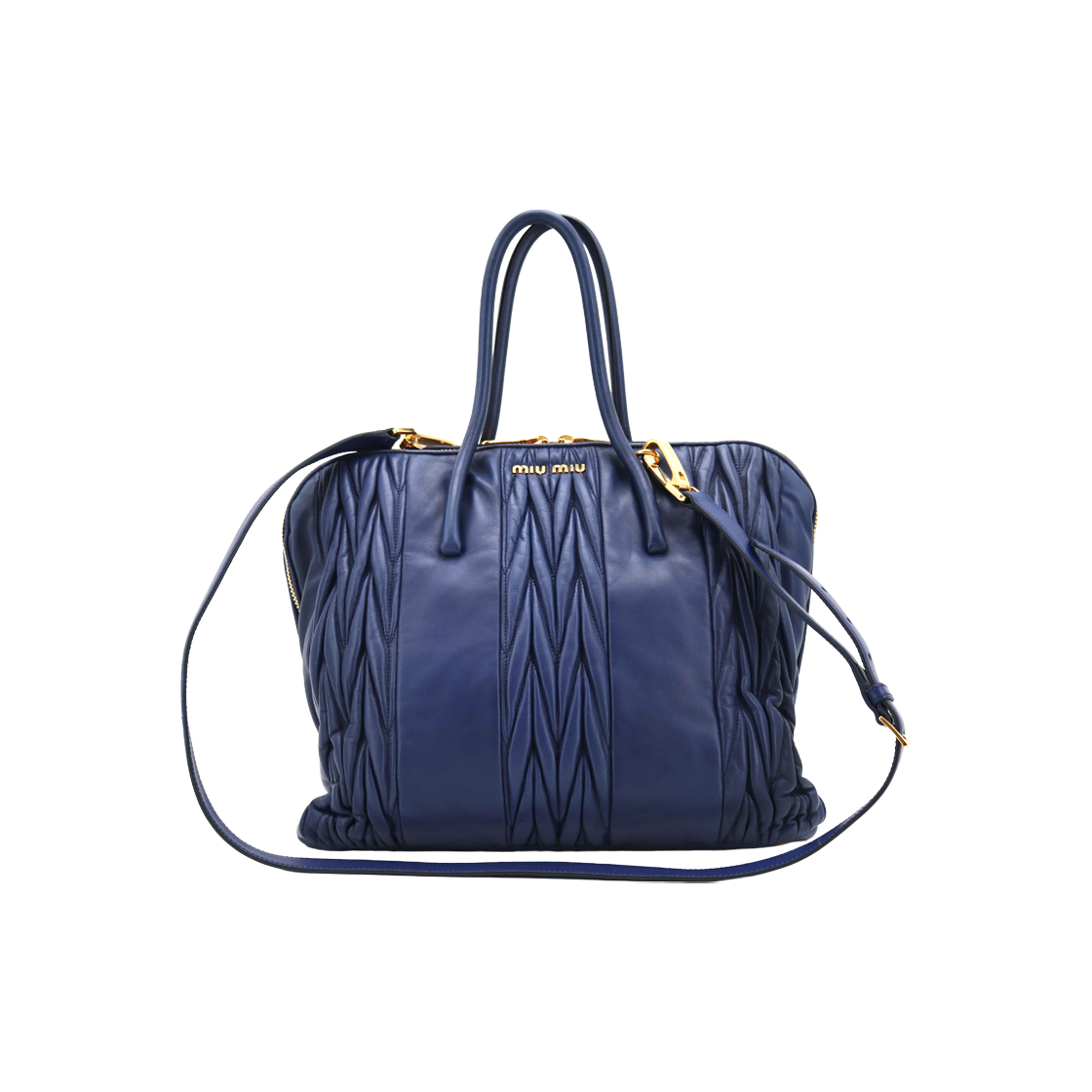 ITDUJTL9E4TU Miu Miu Vintage Matelasse 2WAY Tote Bag RN1083