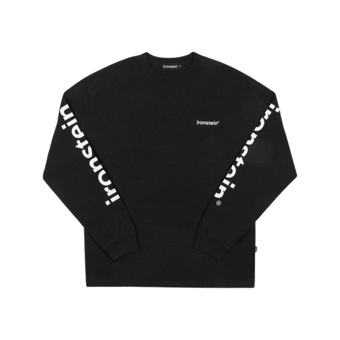 아이언슈타인 로고 롱슬리브 블랙(Ironstein Logo Long Sleeve Black)