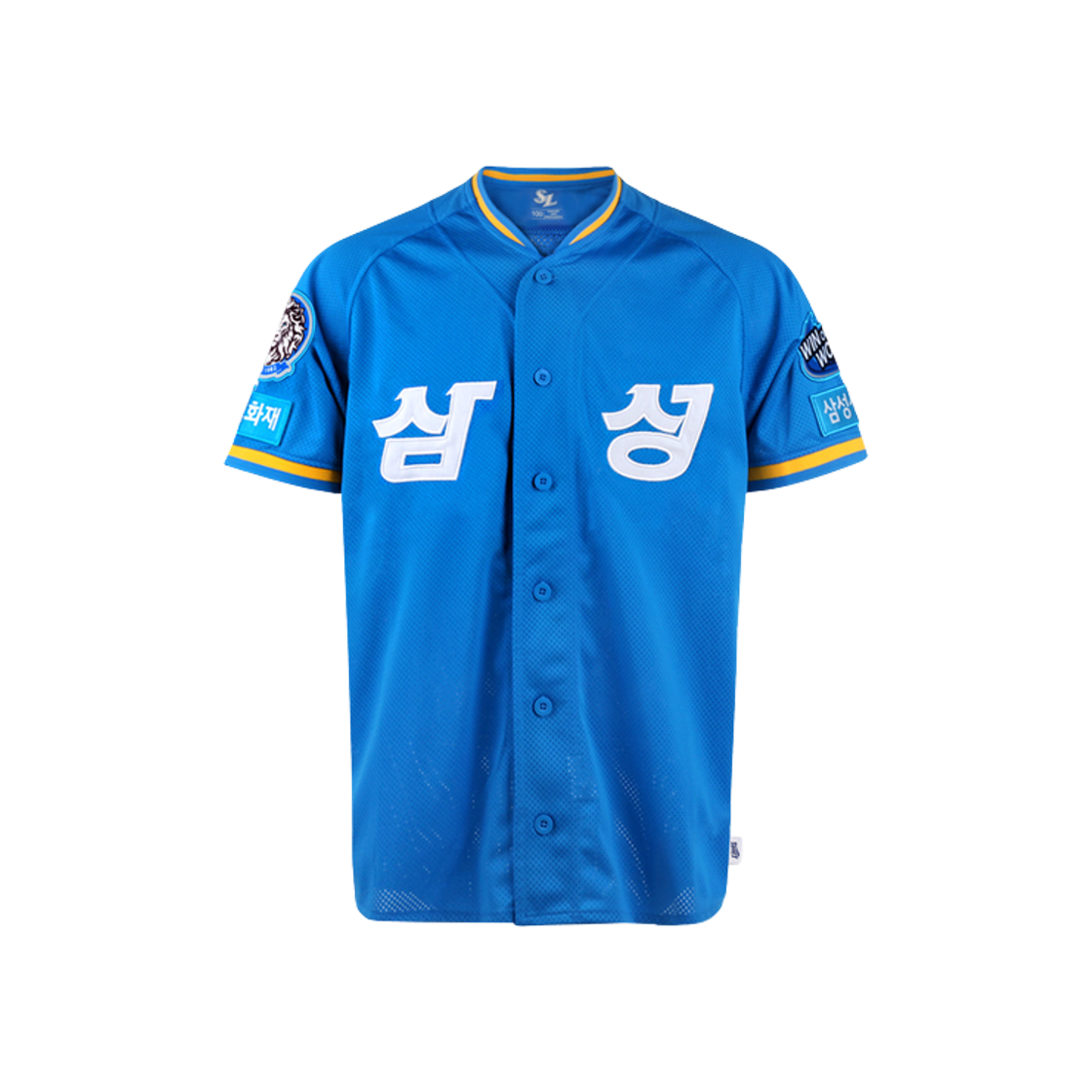 삼성 라이온즈 2025 프로페셔널 한글 올드 어웨이 유니폼 스카이 (논 마킹 버전)(Samsung Lions 2025 Professional Hangeul Old Away Uniform Sky (Non Marking Ver.))