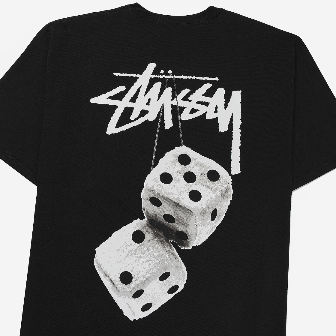 스투시 퍼지 다이스 티셔츠 블랙 | Stussy | KREAM