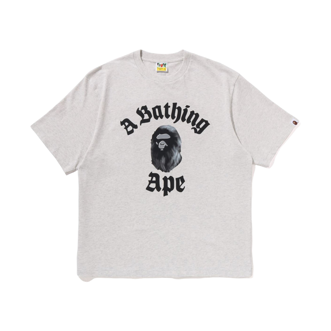 베이프 컬리지 릴렉스드 핏 티셔츠 #2 그레이