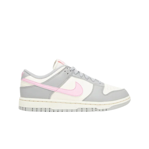 (W) Nike Dunk Low Next Nature Light Smoke Grey Pink Rise