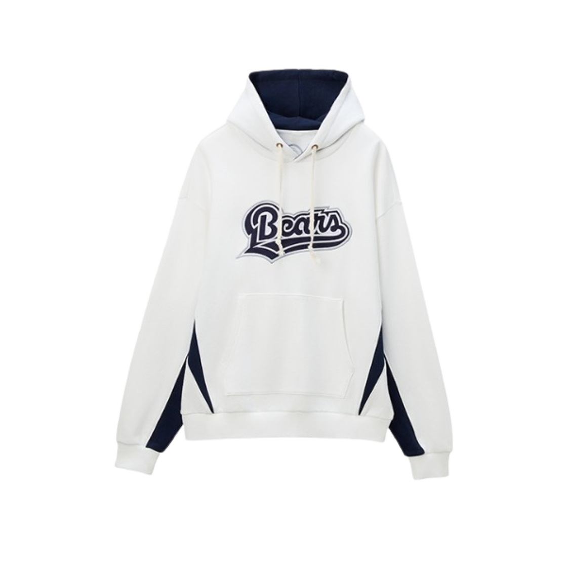 두산 베어스 로고 후드 아이보리(Doosan Bears Logo Hoodie Ivory)
