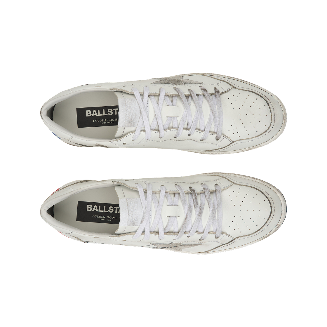 골든구스 볼 스타 블루 레드 화이트탭 스니커즈(Golden Goose Ball Star Blue Red White Heel Tab Sneakers) - 5