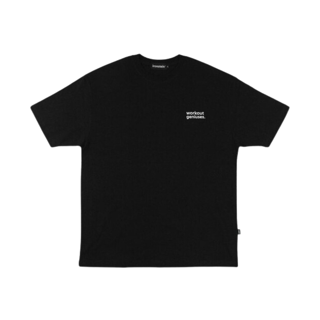 아이언슈타인 워크아웃 지니어스 티셔츠 블랙(Ironstein Workout Geniuses T-Shirt Black)