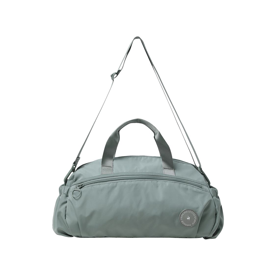 QQ322WBG72_WKK0 le coq sportif Women’s Sports Duffle Bag M White Khaki