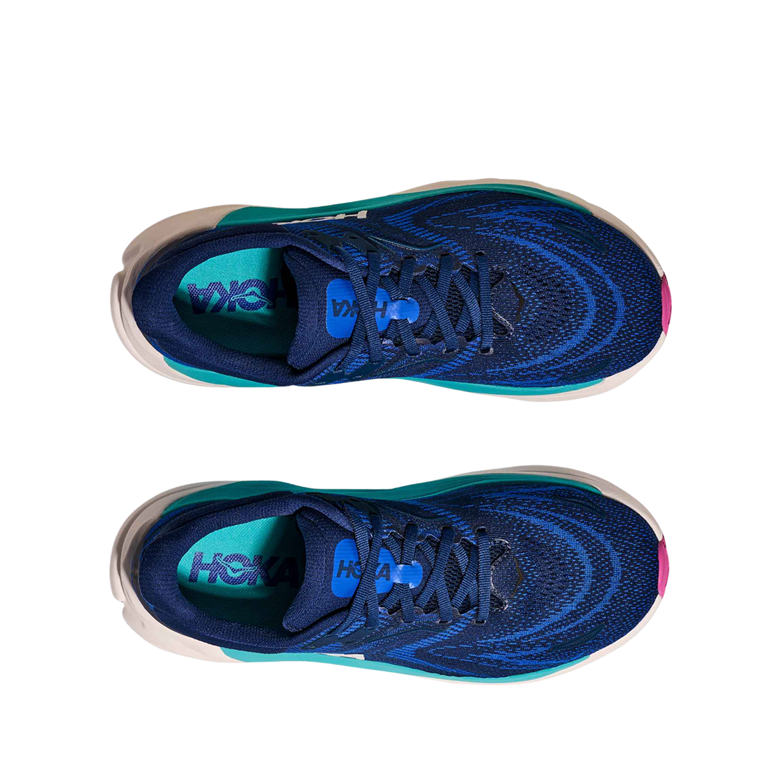 (W) 호카 아라히 8 미드나잇 블루 울트라마린 - 레귤러((W) Hoka Arahi 8 Midnight Blue Ultramarine - Regular) - 2