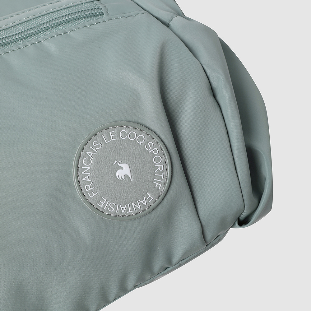 르꼬끄 스포르티브 여성 스포츠 더플백 M - 카키(QQ322WBG72)(le coq sportif Women’s Sports Duffle Bag M White Khaki) - 6