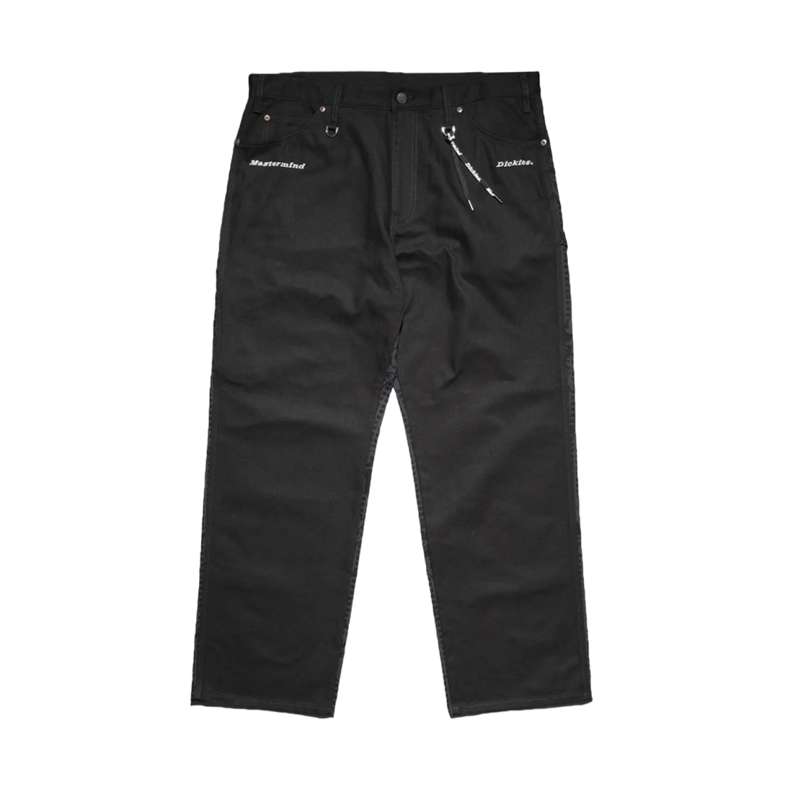 디키즈 x 마스터마인드 카펜터 팬츠 블랙(Dickies x Mastermind Carpenter Pants Black) - 2