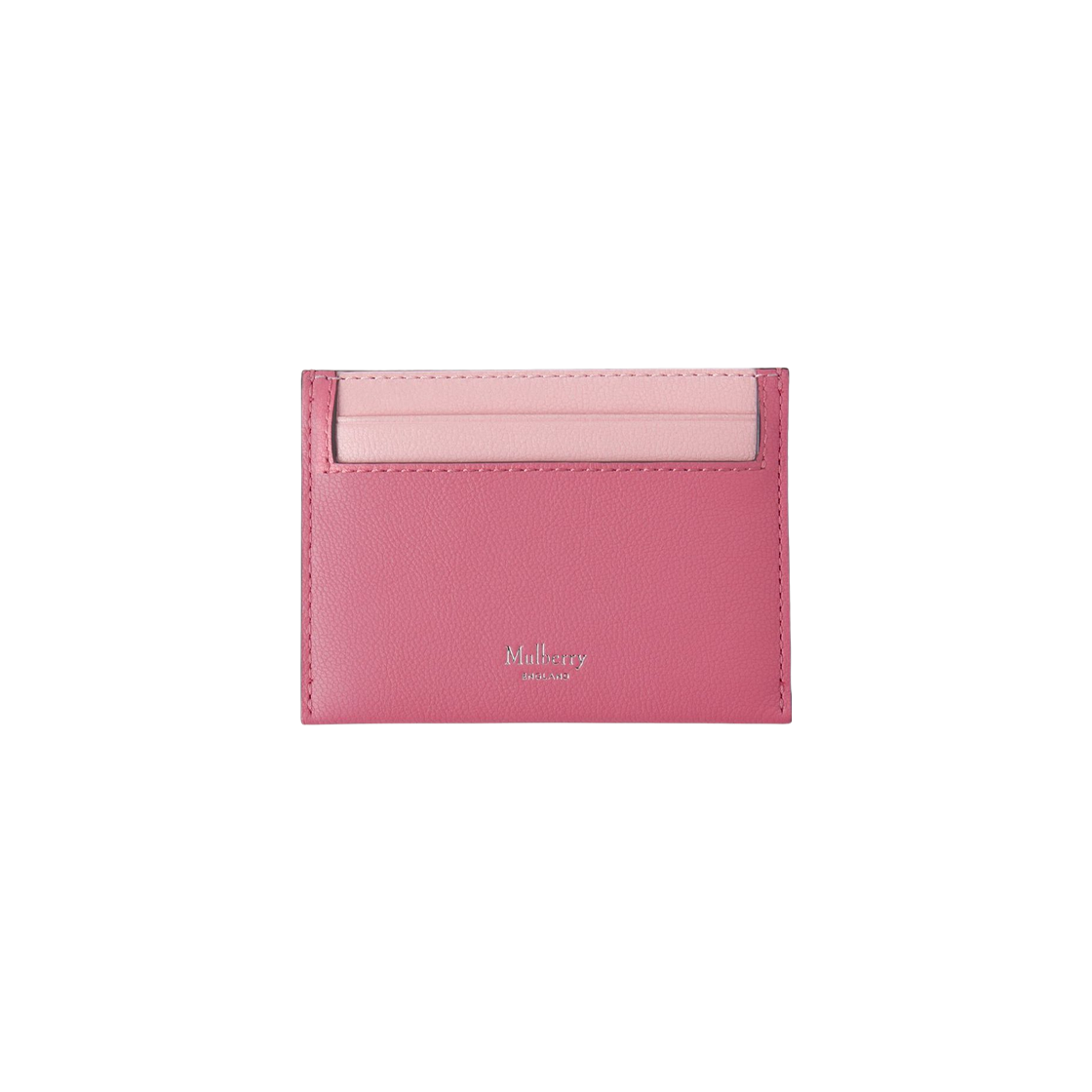 RL7827-587Z375 Mulberry Continental Credit Card Slip Geranium Pink Powder