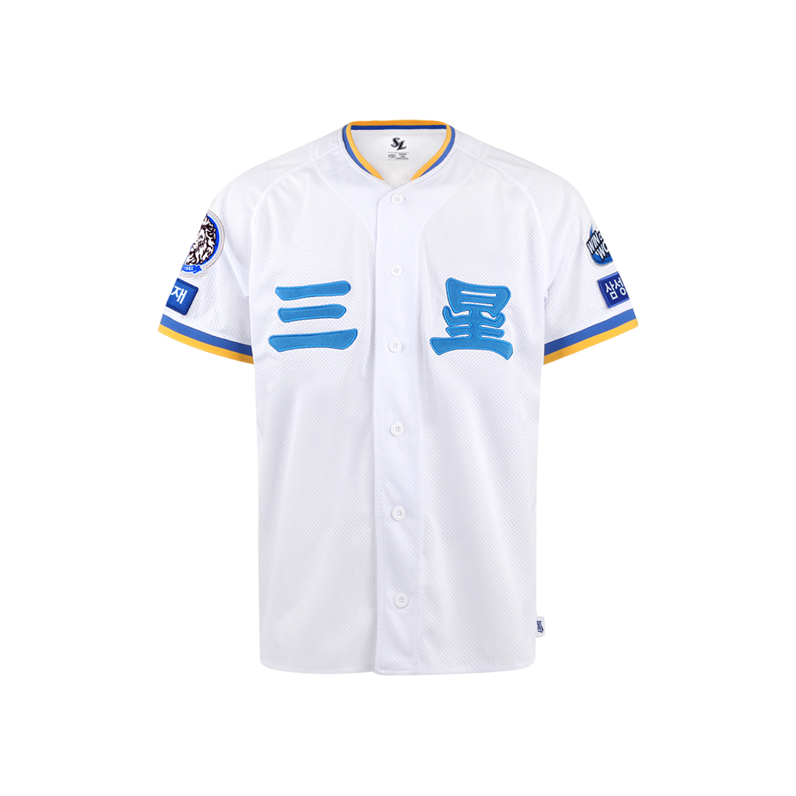 삼성 라이온즈 2025 프로페셔널 한자 올드 홈 유니폼 화이트 (논 마킹 버전)(Samsung Lions 2025 Professional Chinese Old Home Uniform White (Non Marking Ver.))